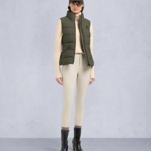 NYLUXE KOUSSI VEST-DARK OLIVE