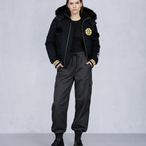 NHL X MOOSE KNUCKLES BRUINS BOMBER JACKET