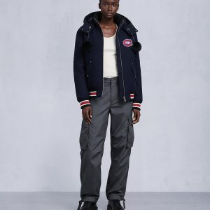 NHL X MOOSE KNUCKLES CANADIENS BOMBER JACKET