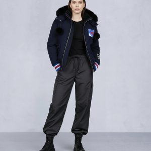 NHL X MOOSE KNUCKLES RANGERS BOMBER JACKET