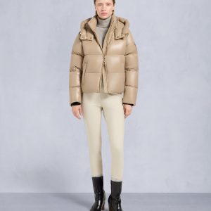 MOONSTONE PUFFER JACKET-CHAMPAGNE