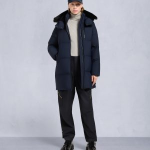 NYLUXE CHELIA SHEARLING 3Q JACKET