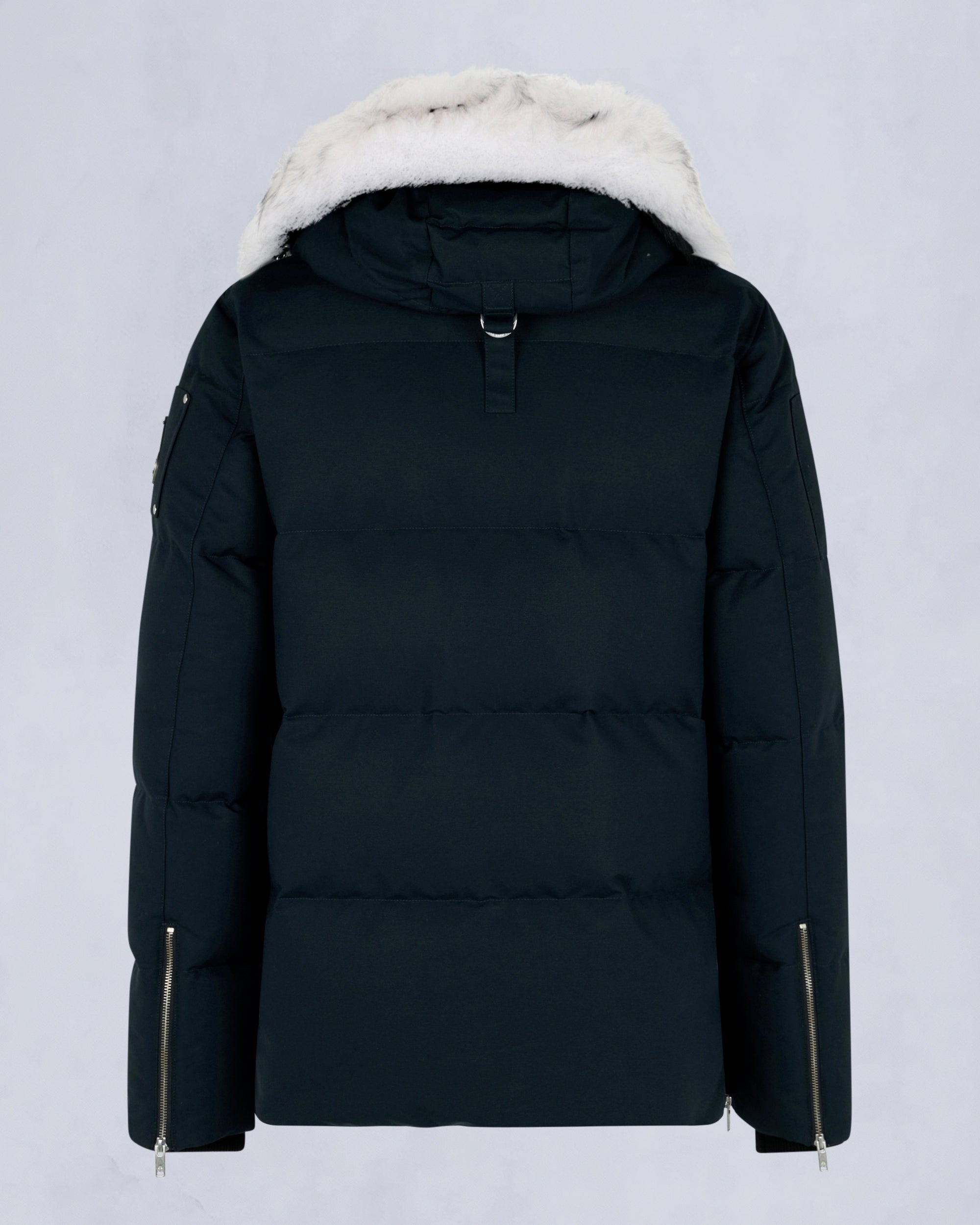 ORIGINAL SHEARLING TRIM 3Q JACKET-NAVY/NATURAL - Image 5
