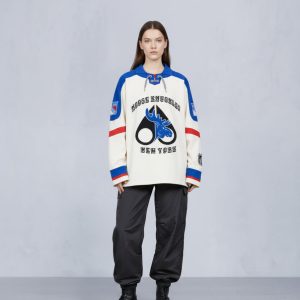 NHL X MOOSE KNUCKLES RANGERS POLO