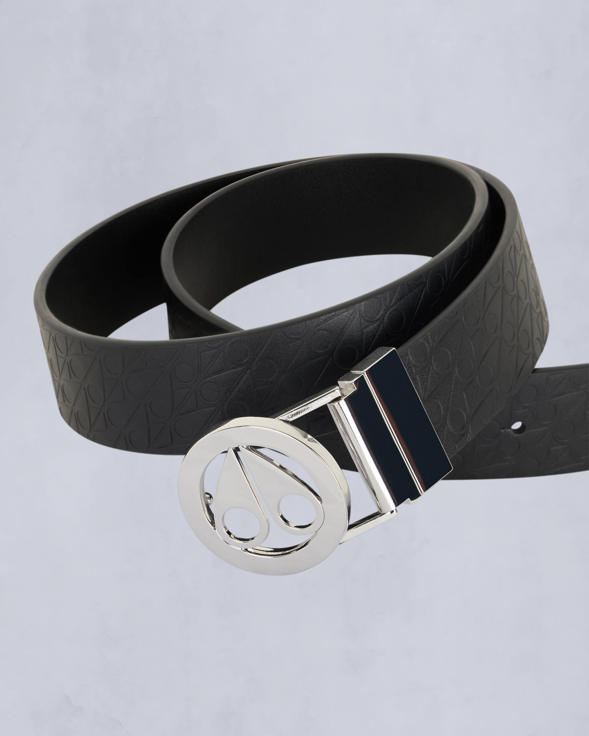 CIRCULAR LOGO ICON BELT-SILVER - Image 3