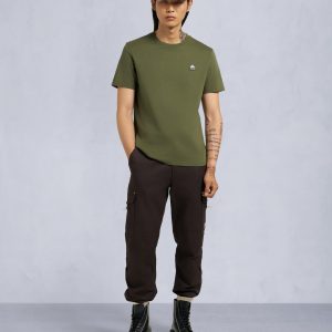 CRESCENT T-SHIRT-MOSS