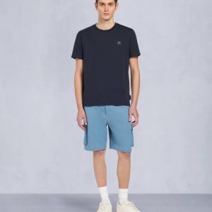 CRESCENT T-SHIRT-NAVY