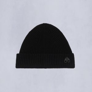 LOGO RIBBED BEANIE