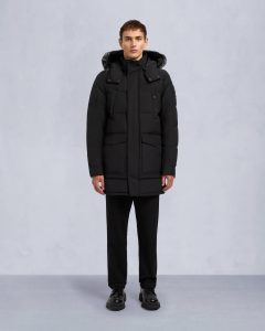 ONYX SHEARLING BIG RIDGE PARKA