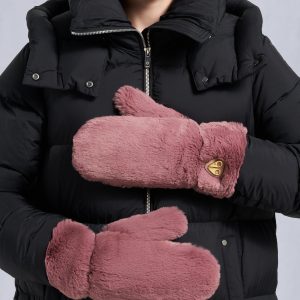BUNNY GLOVES-MAUVE