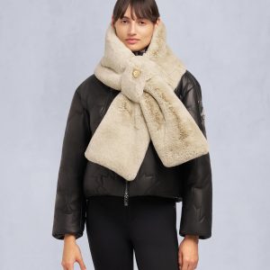 BUNNY SCARF-ALABASTER