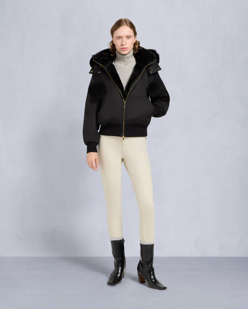 GOLD SERIES ORIGINAL SATIN DEBBIE BOMBER JACKET