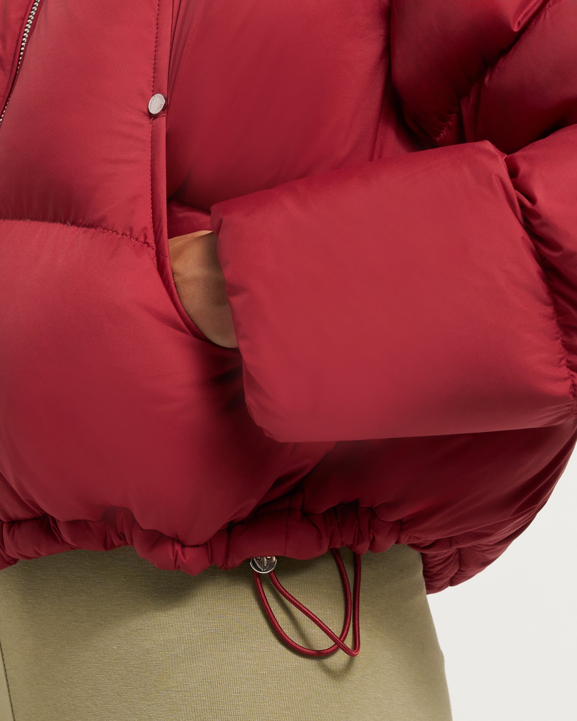 AKAI CROPPED PUFFER-SUMAC - Image 6