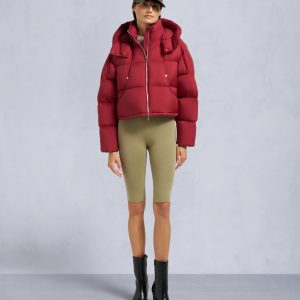 AKAI CROPPED PUFFER-SUMAC