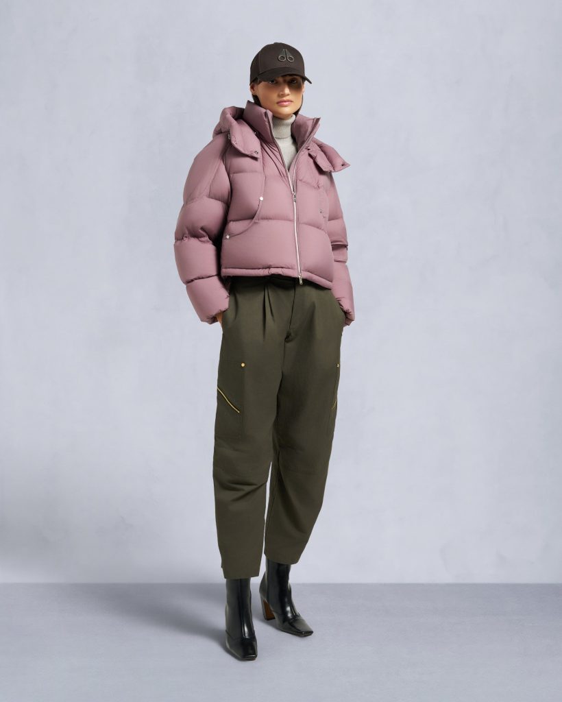 AKAI CROPPED PUFFER
