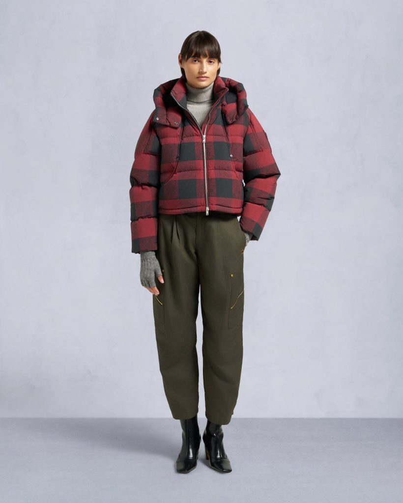 AKAI CROPPED PUFFER