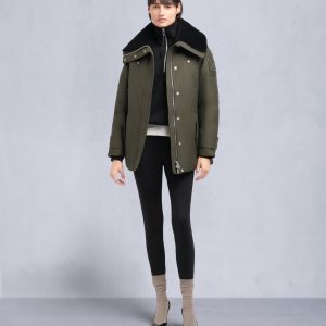ORIGINAL AURORA SHEARLING TRIM JACKET