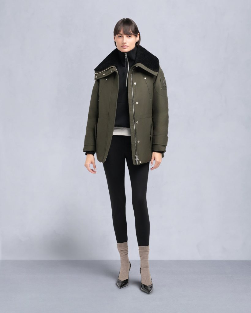 ORIGINAL AURORA SHEARLING TRIM JACKET