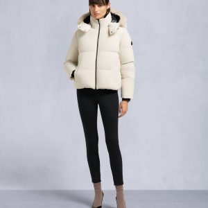 NYLUXE MISTI PUFFER-ALABASTER