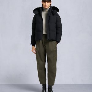 NYLUXE MISTI PUFFER-BLACK/BLACK