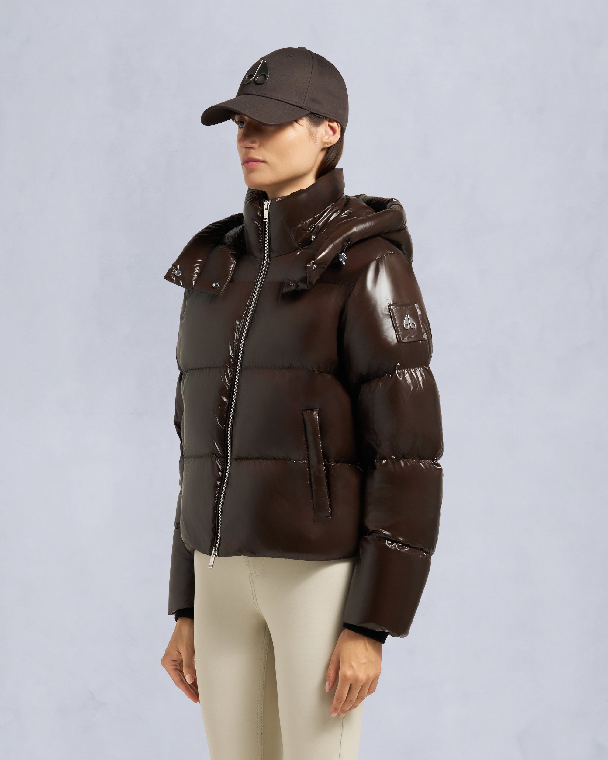 MOONSTONE PUFFER JACKET-ESPRESSO - Image 2