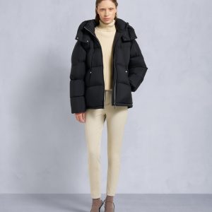 PUFFER AKAI 3Q JACKET-BLACK