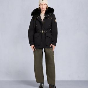 GOLD SERIES NOVA SHEARLING TRIM  3Q JACKET