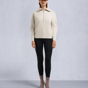 CORINA QUARTER-ZIP SWEATER