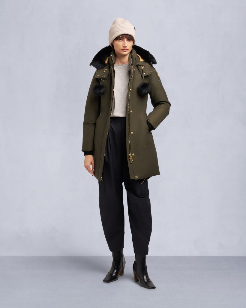 GOLD SERIES STIRLING SHEARLING TRIM PARKA