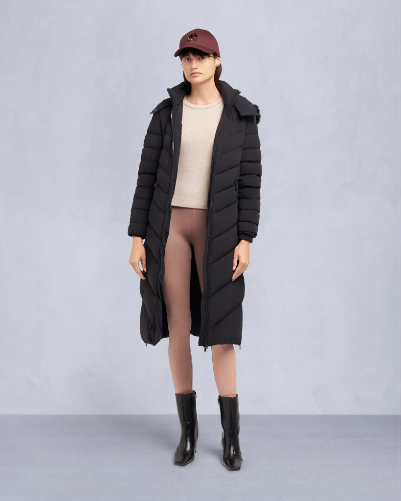 COOPER LAKE SHEARLING TRIM PARKA