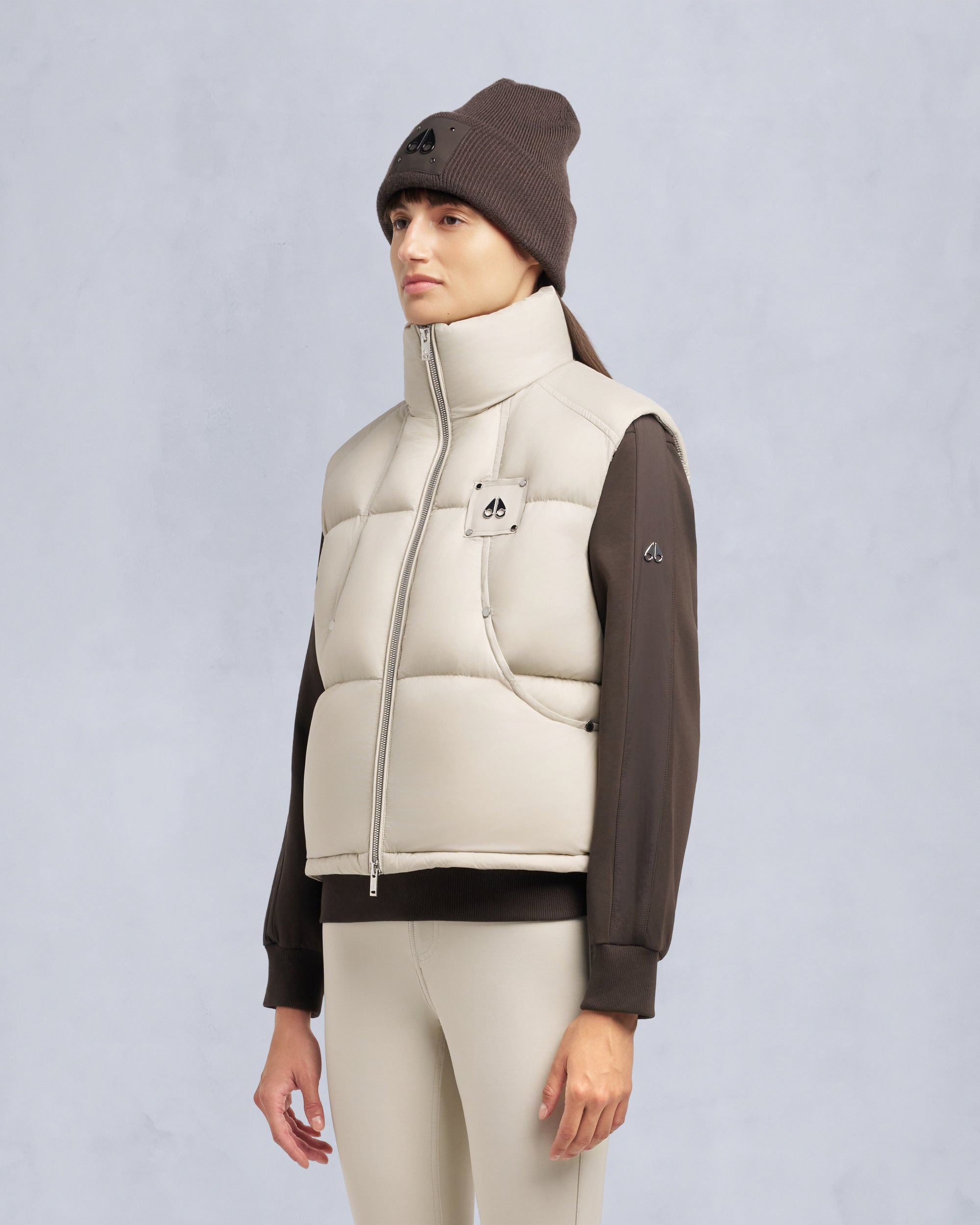 AKAI PUFFER VEST-ALABASTER - Image 2