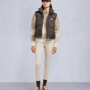 AKAI PUFFER VEST-ESPRESSO