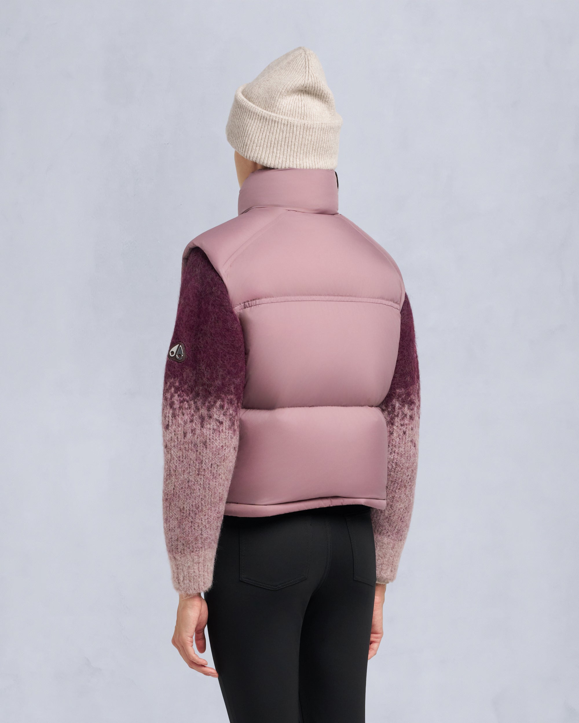 AKAI PUFFER VEST-MAUVE - Image 3