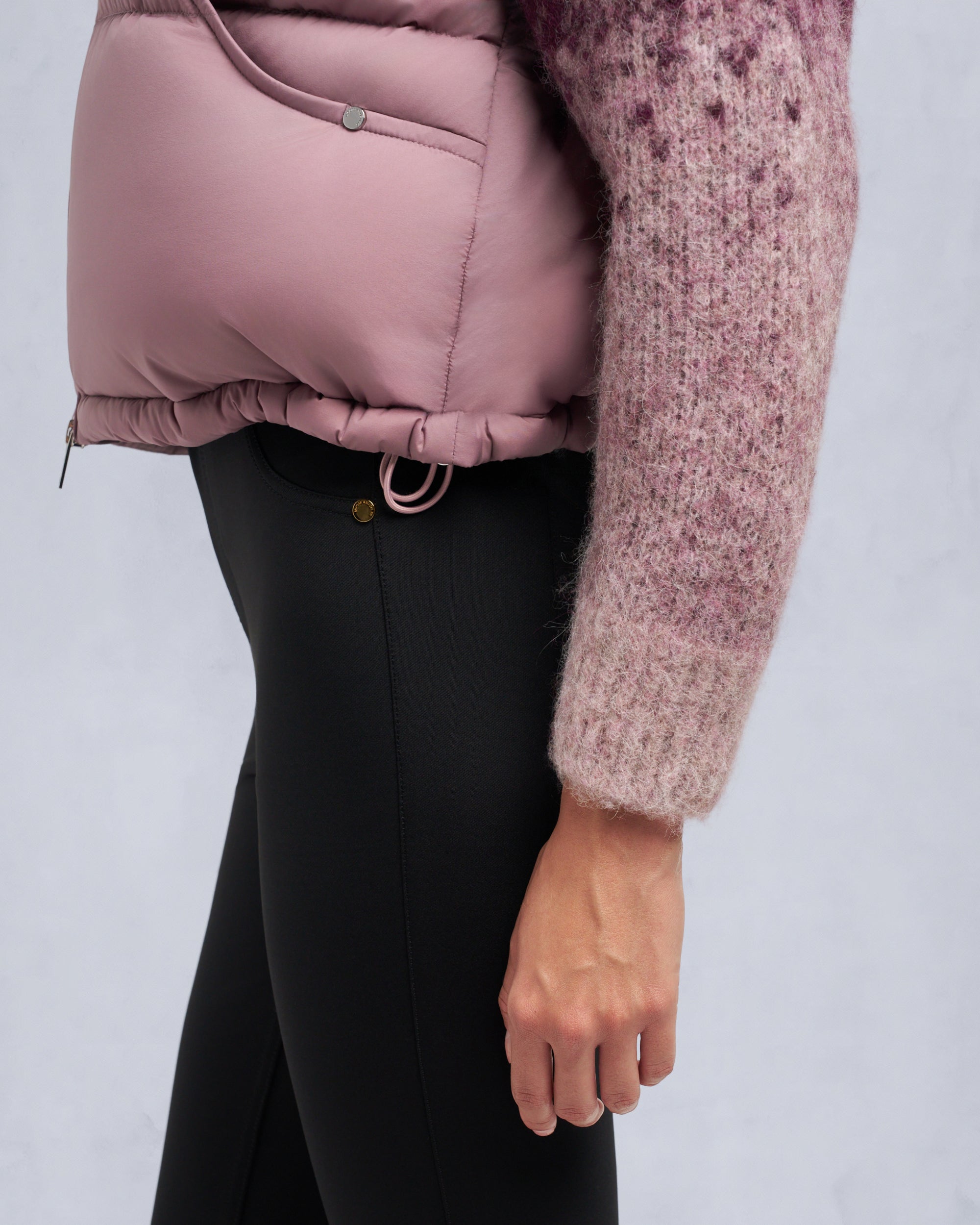 AKAI PUFFER VEST-MAUVE - Image 6