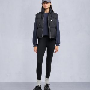 AKAI PUFFER VEST-BLACK