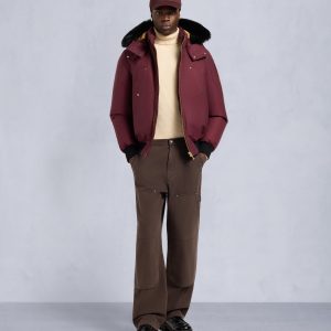 GOLD SERIES ORIGINAL SHEARLING TRIM BALLISTIC BOMBER