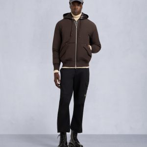 BRIXTON BOMBER JACKET-ESPRESSO