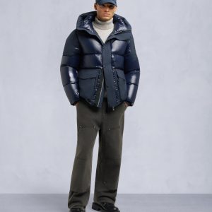 BRIAR 3Q JACKET PUFFER-NAVY