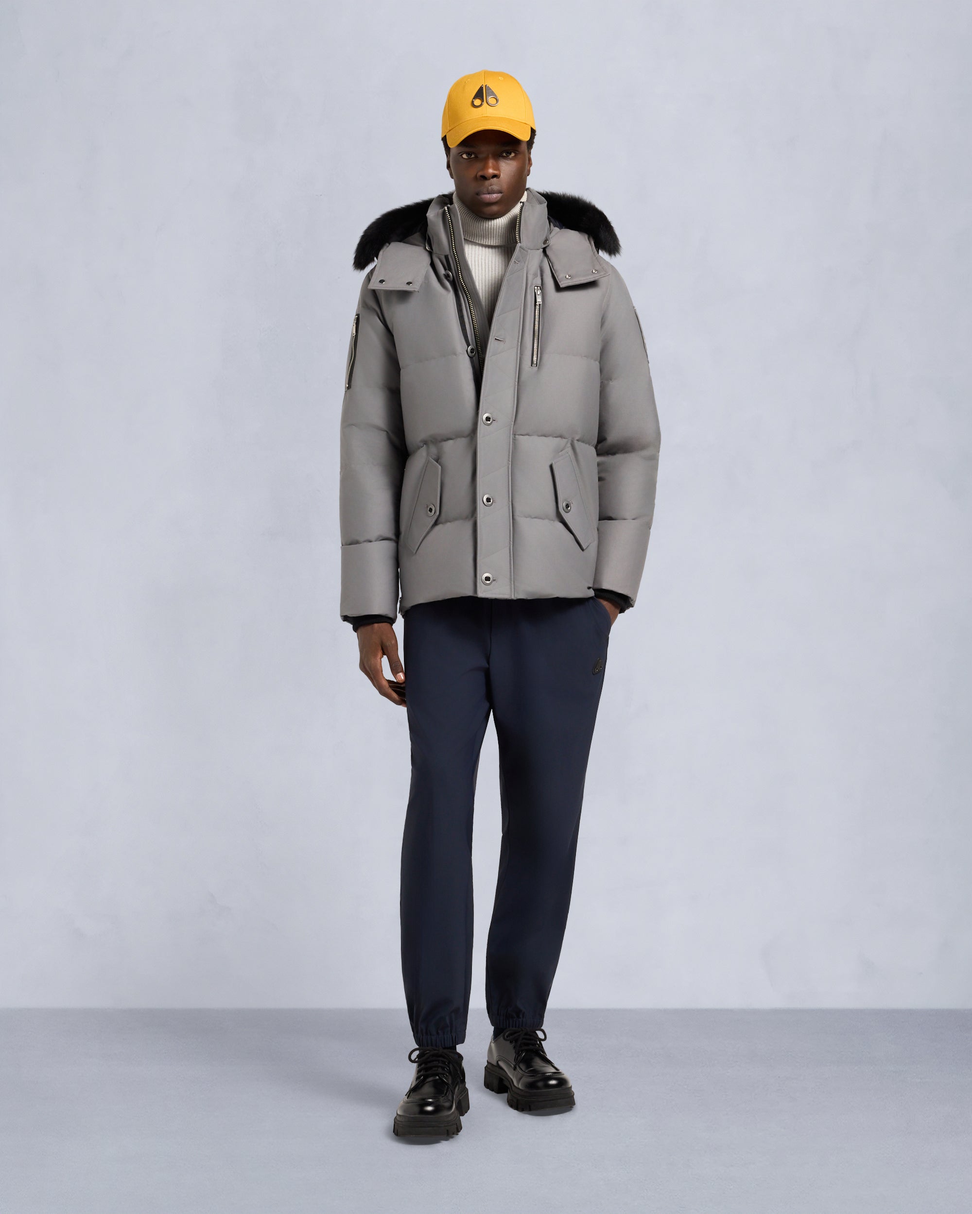 ORIGINAL SHEARLING TRIM 3Q JACKET - Image 12