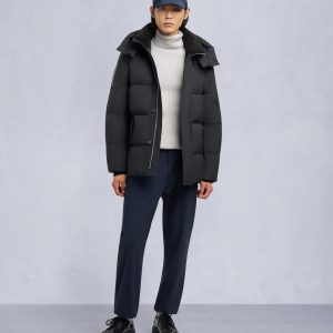 EVEREST PUFFER 3Q JACKET-BLACK