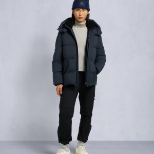 EVEREST PUFFER 3Q JACKET-NAVY