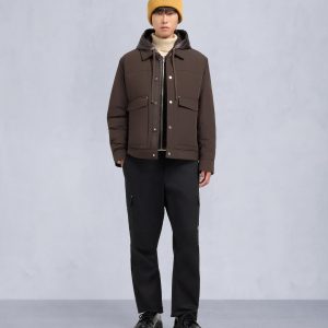 BRIXTON TRUCKER JACKET-ESPRESSO