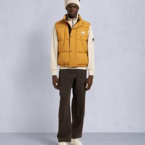 EVEREST PUFFER VEST-BUTTERSCOTCH