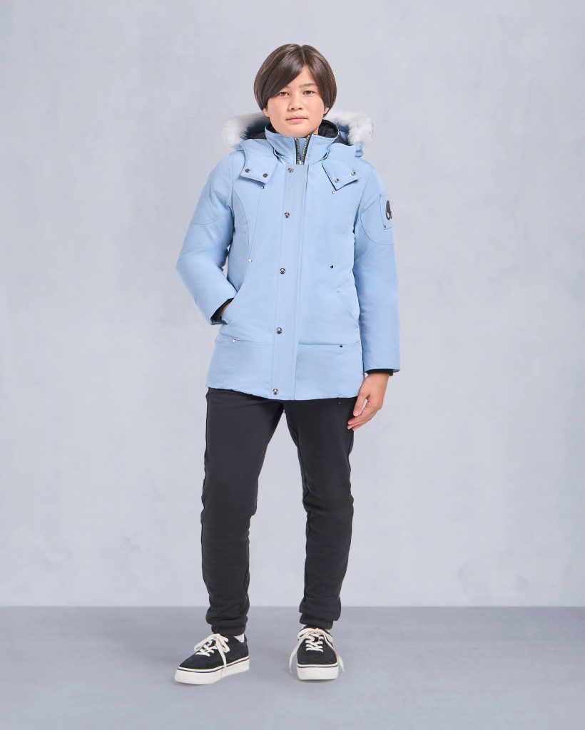 KIDS UNISEX ORIGINAL  SHEARLING TRIM PARKA